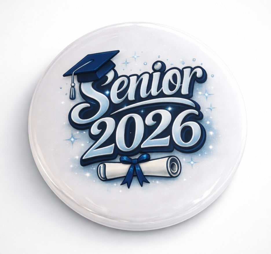 2.25" Round Senior Magnet